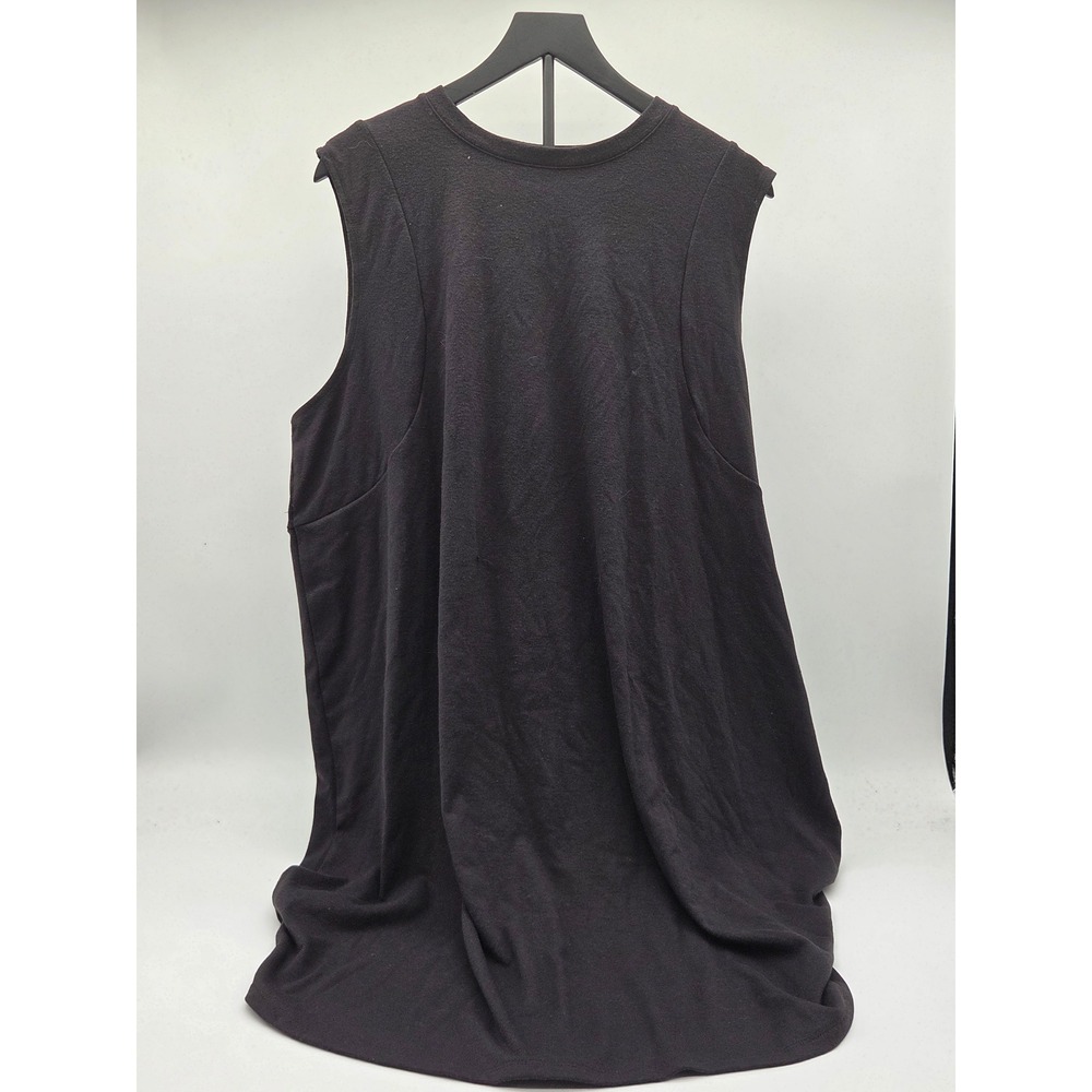 Maurices 24/7 Black Sleeveless Tunic Top Plus Size 1X NWT 101-811